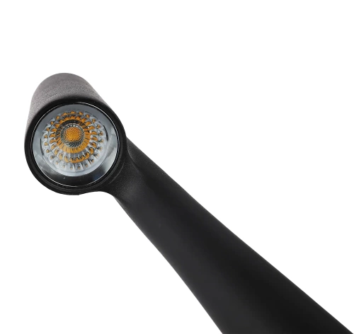 Tischlampe 43cm | Kabellose Nachtlampe mit integriertem Akku | Lampe mit Touch-Steuerung | HMS-455-SCHWARZ