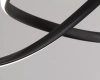 Moderne Pendelleuchte | LED | Schwarz | RLA-48W-B