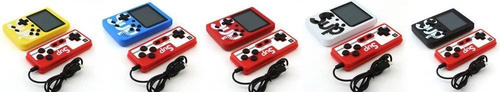 Mini tragbare Retro-Spielekonsole mit Controller | 400 Spiele 3.0 | RS400-Double