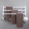 Handtuchhalter | Wandhalterung für das Badezimmer | Badezimmerstange | MJR-50CM-3-WEISS