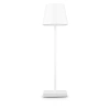 Tischlampe mit integriertem Akku | Berührungsempfindliche Nachttischlampe | HJA18-WEISS