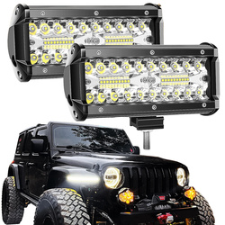 2er Set Arbeitsleuchten | Offroad-LED-Leuchten 120 W 12–30 V IP68 Combo CREE | LB-120W-3030