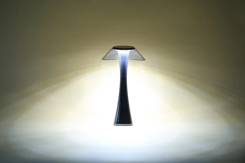 Moderne Tischlampe | Nachttischlampe mit eingebautem Akku | LED-Tischlampe | MGD-151-Black