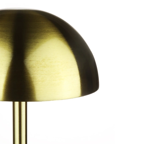 Kabellose Nachtlampe mit eingebautem 2000 mAh Akku | Moderne Tischleuchte mit einstellbarer Leistung und Lichtfarbe | YG-D019-Gold
