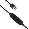 16 cm LED-Ringlicht mit 25 cm Stativ | Kompaktes Set für Make-up, Streaming und Fotografie |