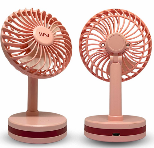 Kompakter Schreibtischventilator | USB-Stromversorgung | FY-049-PN