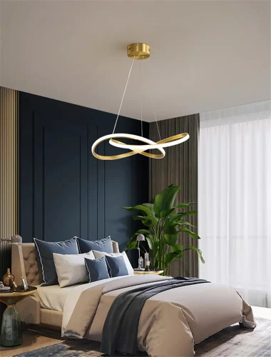 LED-Pendelleuchte | 48 W | gold