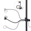 Schreibtischklemmlampe | Flexible Leselampe | Nachtlicht mit Farbwechseloption | USB-LED-Lampe | FH-08-5W-BK