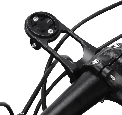 Vorbauhalterung für Fahrradcomputer und GoPro | Aluminiumhalterung kompatibel mit Garmin, Bryton | MBZJ-042