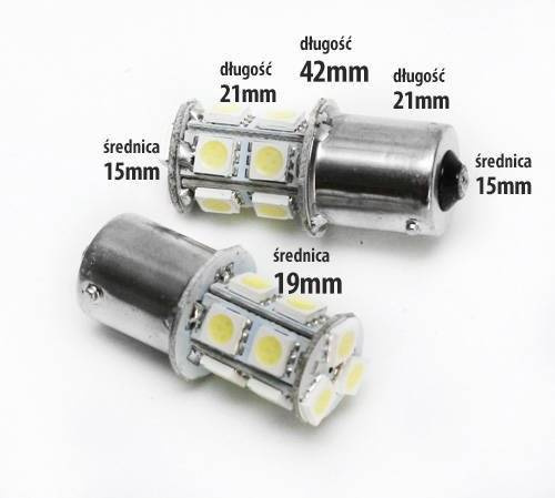 LED-Autolampe BA15S 13 SMD 5050