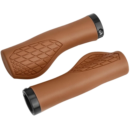 Ergonomische 22,2 mm Fahrradgriffe | Rutschfeste, stoßdämpfende und komfortable Lenkergriffe | FD187-BR