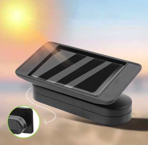 Reifendruckkontrollsystem mit Solarbetrieb | 4 Reifendruck- und Reifentemperatursensoren | TPMS-H1-1