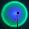 Stehende Stimmungsprojektorlampe, RGB-LED-Lampe | Höhenverstellbar 103-180cm | 16 Farben, Dimmung | DQ-SL1.2M