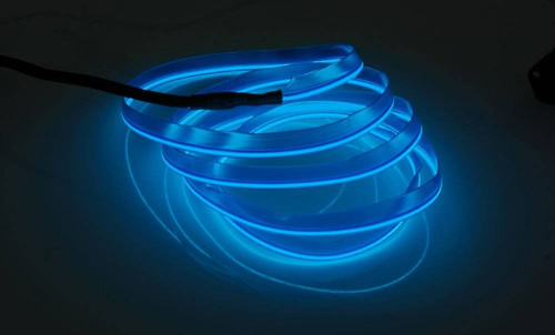 Ambient Light EL Wire Neonkable Elektrolumineszenzlicht mit Inverter 12V | 1 Meter
