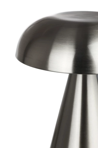 LED-Tischlampe | Moderne Touch-Lampe | Nachtlicht mit integriertem Akku | HJA24-SILVER