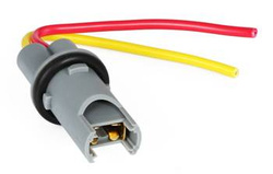 Fassung für T10 / W5W Sockel mit 10 cm Kabel | sw-t10