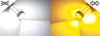 DUAL COLOR Auto-LED-Lampe T20 W21 / 5W 120 SMD 3014