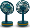 Kompakter Schreibtischventilator | USB-Stromversorgung | blau | FY-049-LB