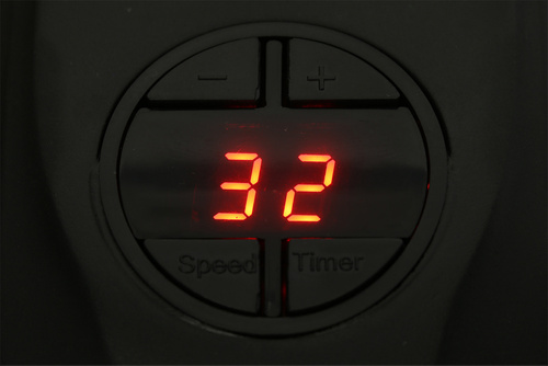 Elektrischer Heizkörper, Mini-Heizlüfter, Heizlüfter | 2 Geschwindigkeiten | Thermostat 15-32 Grad Celsius | Timer | JM-112