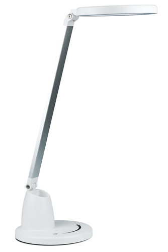 Schreibtischschul-LED-Lampe mit einstellbarer Helligkeit | Touch-Bedienfeld | Stifthalter | EU-Adapter | MT-857
