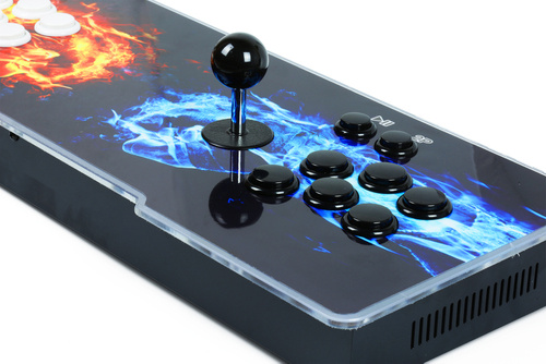 Pandora's BOX Konsole | 5000 Retro- und 3D-Spiele | 2 Controller-Sets | Eingebauter Lautsprecher | Münzeinwurf möglich | BP-3001-FIST