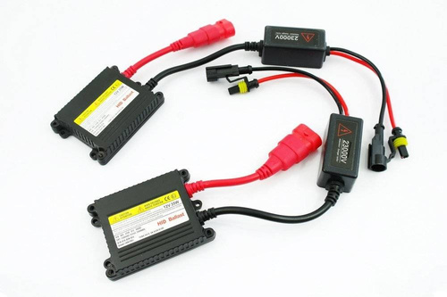 HID Lampen Scheinwerfer Nachrüstsatz Set | Xenon-Brenner kit D2S Xenon-Licht Ballasts | HID Vorschaltgerät SLIM DC