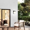 Gartenlampe, Wandleuchte | IP54, E27 | Aluminium + Glas | BD-C184