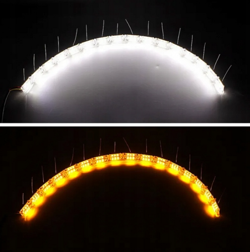 LED-Tagfahrlicht mit Blinker | Selbstklebend flexibel