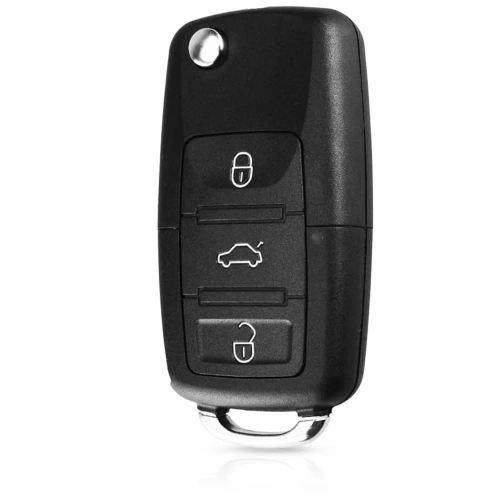 Schlüsselgehäuse für VW, Skoda, Seat | Ersatz-Fernbedienung für Auto | VM-T5-POLO