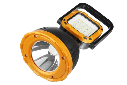 Taschenlampe mit LED für Wanderungen | Solar-Taschenlampe mit Powerbank | Tragbare Campinglampe | TG-GZ0241-B