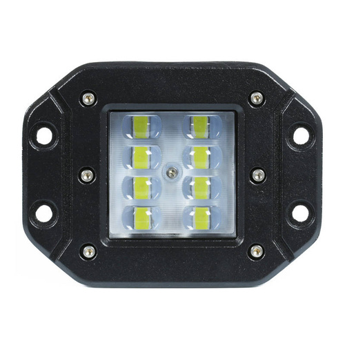 WL-NEW-18W | Rechteckige Arbeitsleuchte zur Montage in einer Öffnung | Light Bar | WL1018W-B