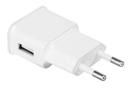 USB-Netzladegerät für Telefon | Seitlicher USB-Anschluss | WA-001
