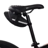 Wasserdichte Fahrradtasche aus strapazierfähigem 600D-Material | Leichte, aerodynamische Satteltasche mit Reflektoren | 600DCWBW-208