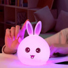 Silikon-Nachtlicht Hase LED RGB 3W | NL-07