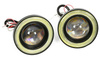 LED890 | 2-tlg. - Nebelscheinwerfer-Set mit eingebauten Angel Eyes LED DRL-Ringen | Tagfahrlicht | rund ø 89 mm