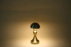 LED-Tischleuchte mit integriertem Akku | Nachttischleuchte mit drei Lichtfarben | Stimmungsleuchte für Hotel, Restaurant | gold | HJA11-A-GOLD