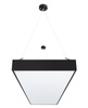 Modern Deckenleuchte 50W Aluminium LED Panel | 120x30 cm Bürolampe