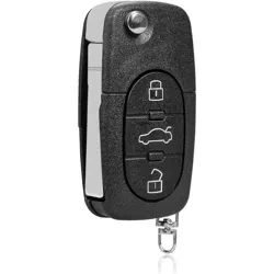 Schlüsselgehäuse für AUDI, VW | kompatibler Fahrzeug-Funkschlüssel | AU-211