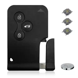 Schlüsselgehäuse für Renault Megane II, Clio III, Scenic II | Ersatz-Fernbedienung für Auto | RE-220