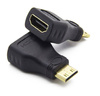 HDMI-Adapter zu Mini HDMI und Micro HDMI | 4K | 3D | HD-MI