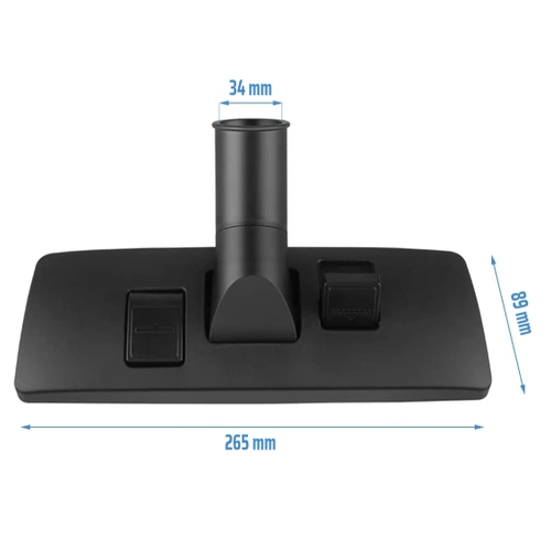Staubsaugerdüse | Universal-Aufsatz für Staubsauger | schwarz | IVC-D26-BLACK
