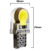 LED-Leuchtmittel | W5W T10, 2 COB, 4-Chip, Silikon, kurz – 24 mm