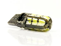 Auto LED Birne W5W T10 24 SMD 3014 CAN BUS Silikon