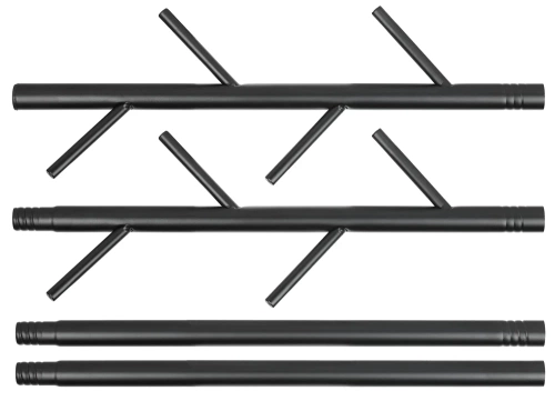 Kleiderständer | Garderobenständer für Jacken und Oberbekleidung | schwarz | ZK-329-BLACK