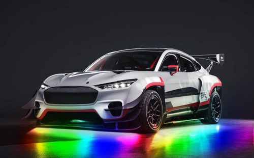 LED-Unterbodenbeleuchtung | Flexible RGB-Streifen, Bluetooth-App-Steuerung, Länge: 2 x 90 cm und 2 x 120 cm |