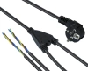 Arbeitsstativ 1,6M für Scheinwerfer | Beleuchtungsset mit 2 Halogenlampen 100W mit Stativ und Schalter | FLT-1.6M