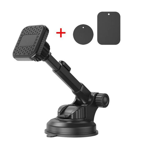 Autohalterung für Handy | magnetisch, für die Windschutzscheibe | 2 Platten | PSI-M042