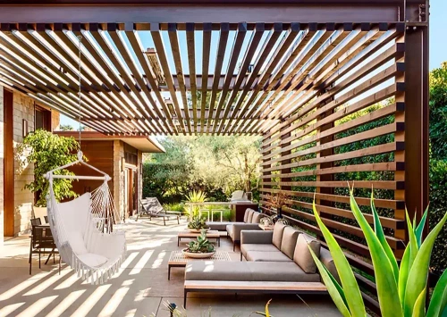 Hängesessel, brasilianischer Stuhl, Hängematte, Schaukel | 2 Kissen, Holzspreizstab, bis 120 kg | beige | ZY-V004