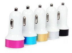 Autoladegerät 2x USB 2.1A | 5 Farben
