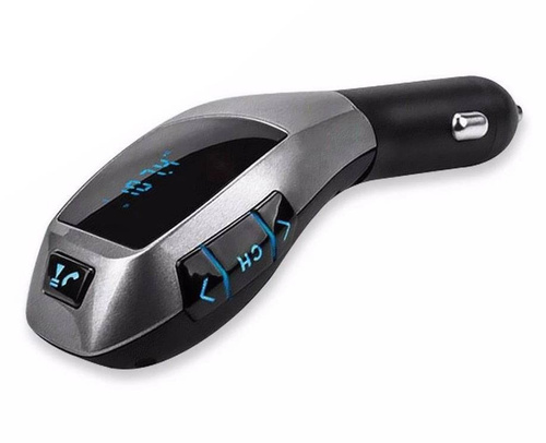 Bluetooth-Auto-FM-Transmitter mit LED-Display | USB-Ladegerät | Freisprech-Set | X5
